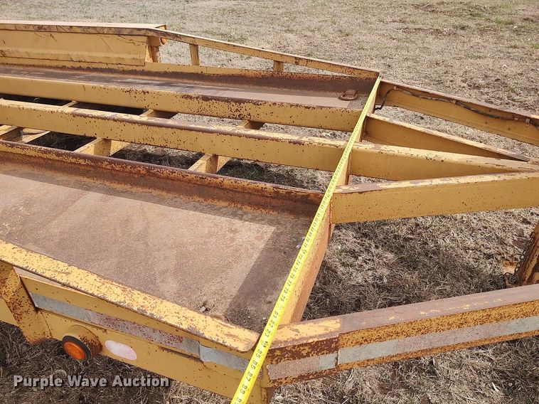 image for item DQ5746 2013 Belshe  equipment trailer