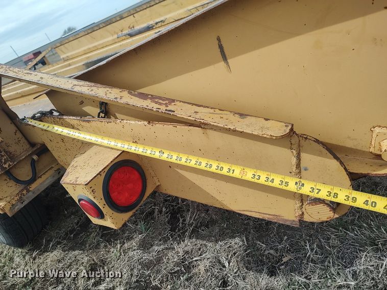 image for item DQ5746 2013 Belshe  equipment trailer