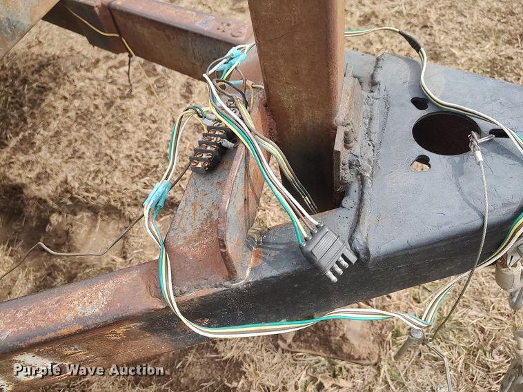 image for item DQ5747 Shop built  utility trailer