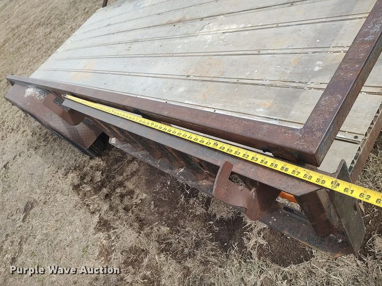 image for item DQ5747 Shop built  utility trailer