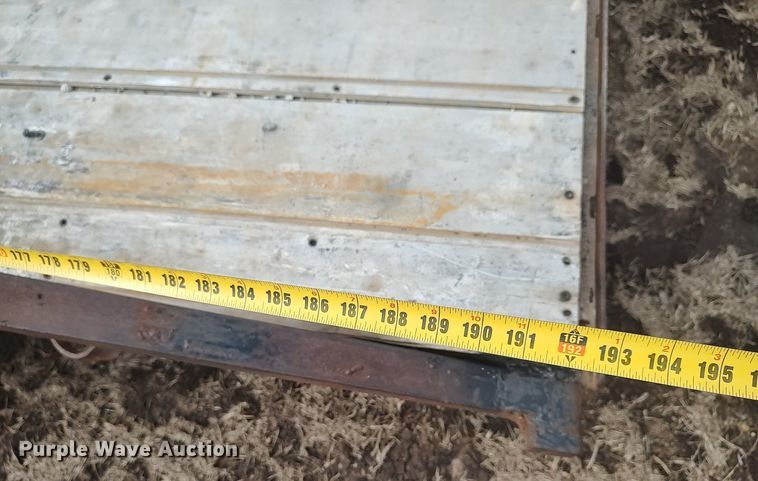 image for item DQ5747 Shop built  utility trailer