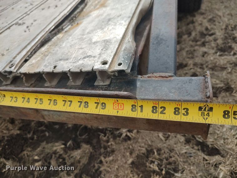 image for item DQ5747 Shop built  utility trailer