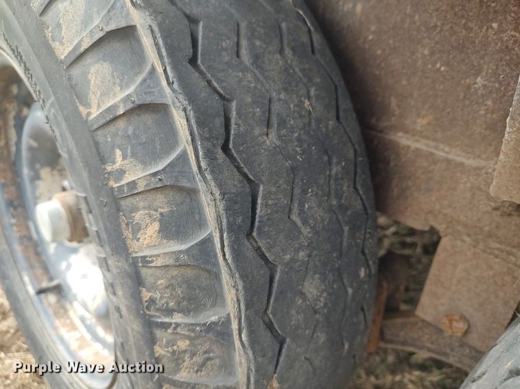 image for item DQ5747 Shop built  utility trailer