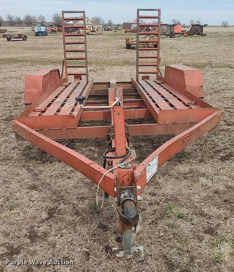 image for item DQ5748 Shop built  utility trailer