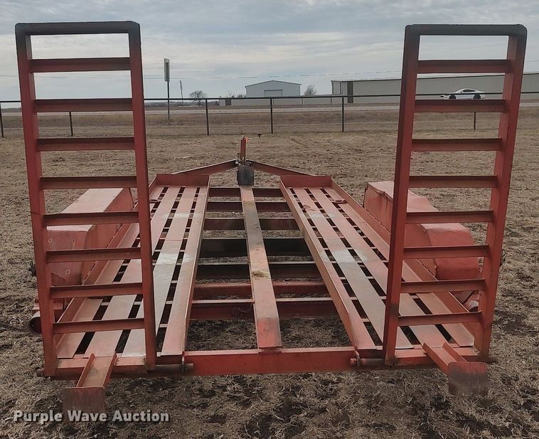 image for item DQ5748 Shop built  utility trailer