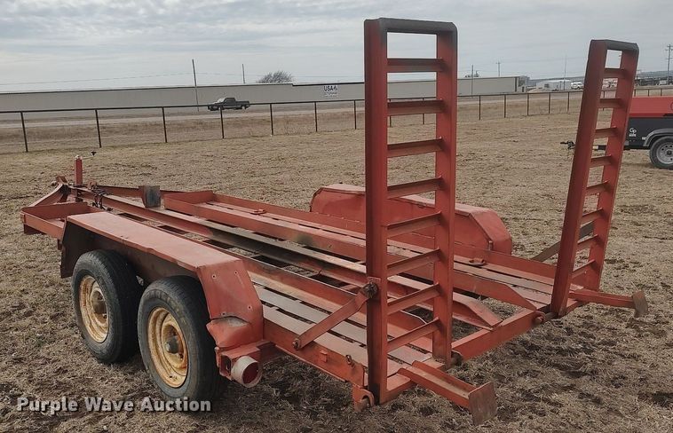 image for item DQ5748 Shop built  utility trailer