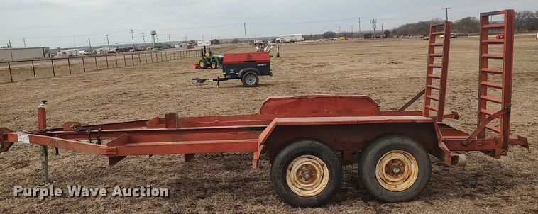 image for item DQ5748 Shop built  utility trailer