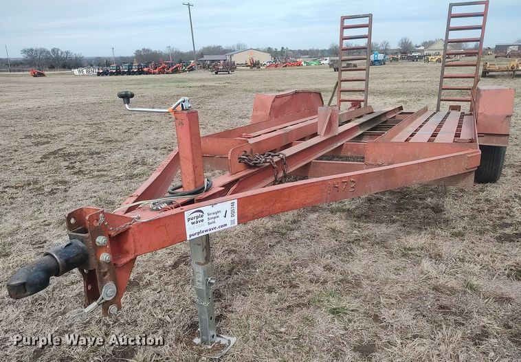 image for item DQ5748 Shop built  utility trailer