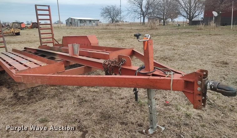 image for item DQ5748 Shop built  utility trailer