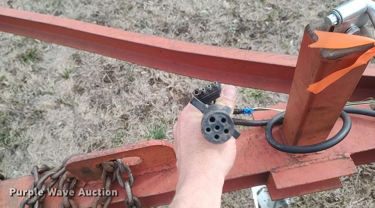 image for item DQ5748 Shop built  utility trailer