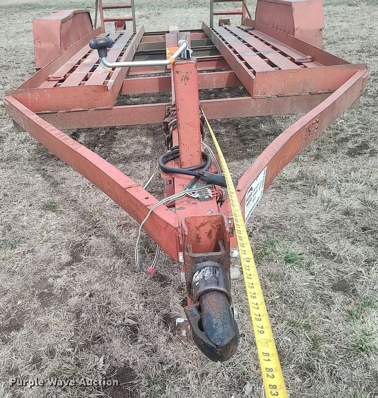 image for item DQ5748 Shop built  utility trailer