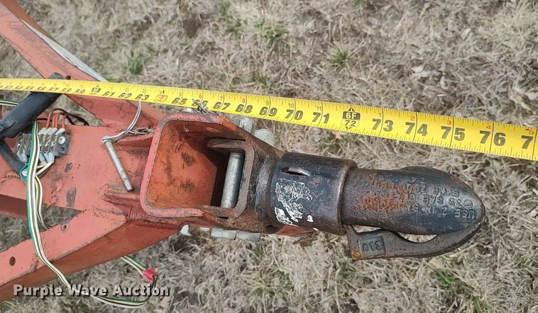 image for item DQ5748 Shop built  utility trailer