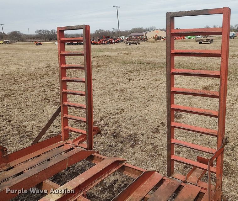 image for item DQ5748 Shop built  utility trailer