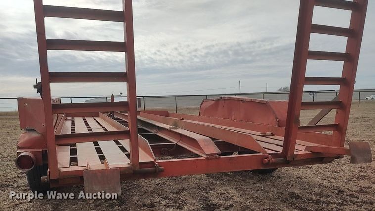 image for item DQ5748 Shop built  utility trailer