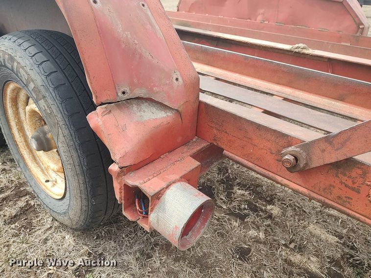 image for item DQ5748 Shop built  utility trailer