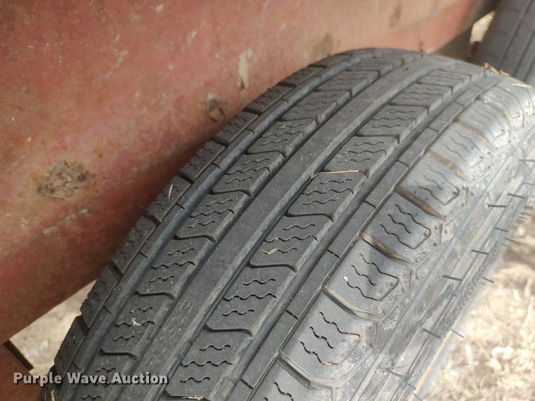 image for item DQ5748 Shop built  utility trailer