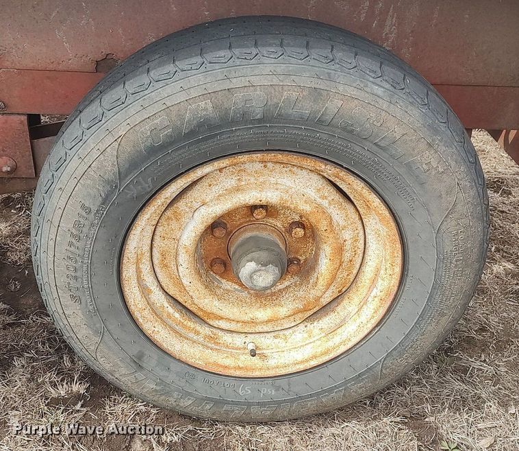 image for item DQ5748 Shop built  utility trailer