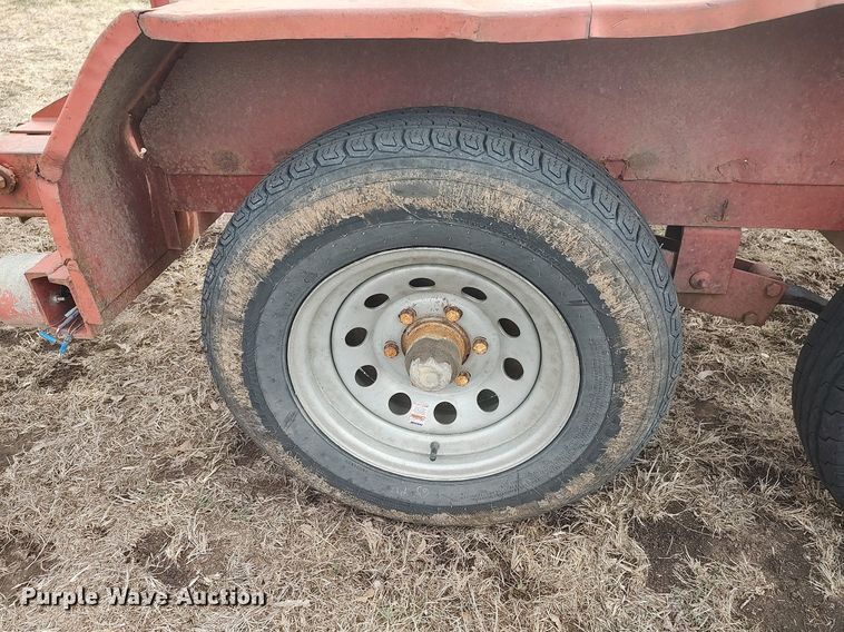 image for item DQ5748 Shop built  utility trailer