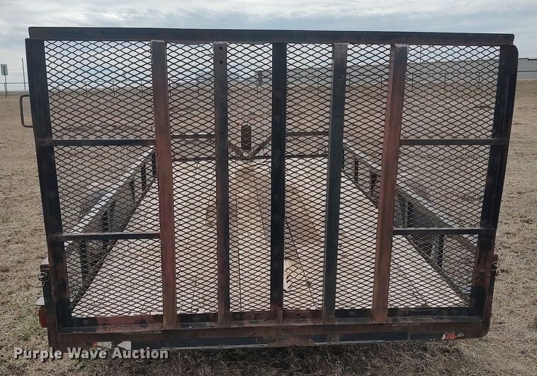 image for item DQ5749 Shop built  utility trailer