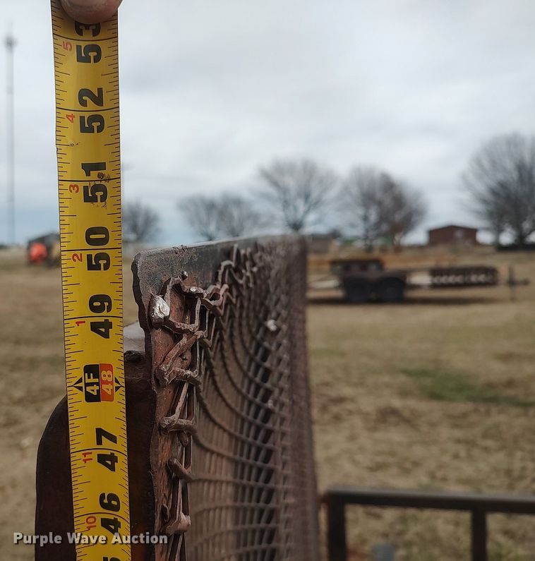 image for item DQ5749 Shop built  utility trailer