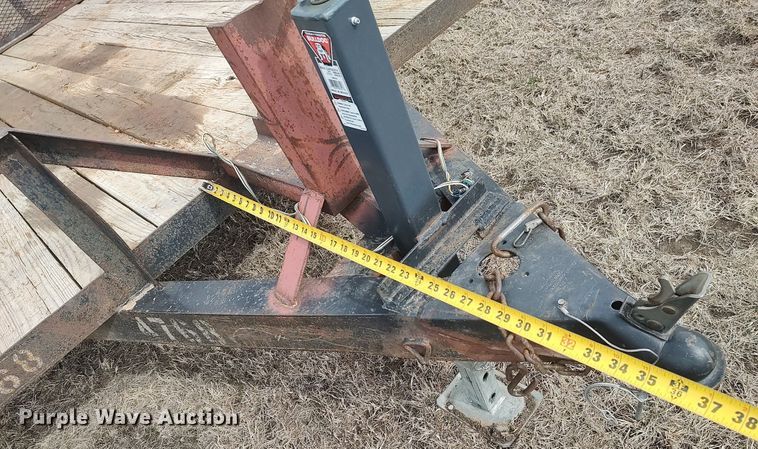 image for item DQ5749 Shop built  utility trailer