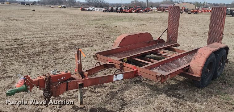 image for item DQ5750 Shop built  utility trailer