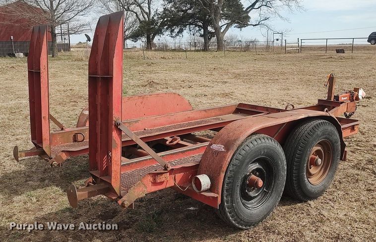 image for item DQ5750 Shop built  utility trailer