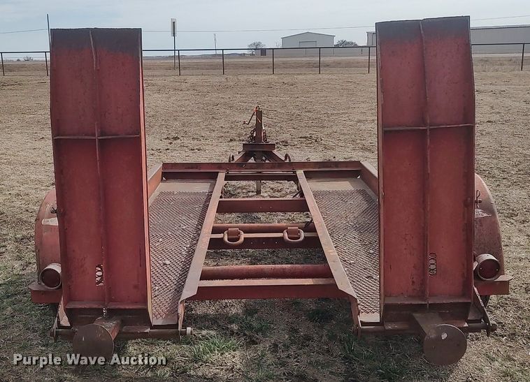 image for item DQ5750 Shop built  utility trailer