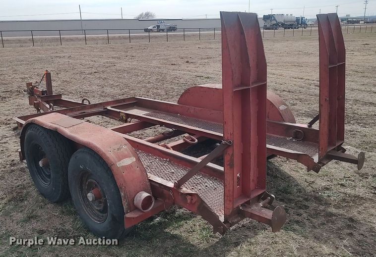 image for item DQ5750 Shop built  utility trailer