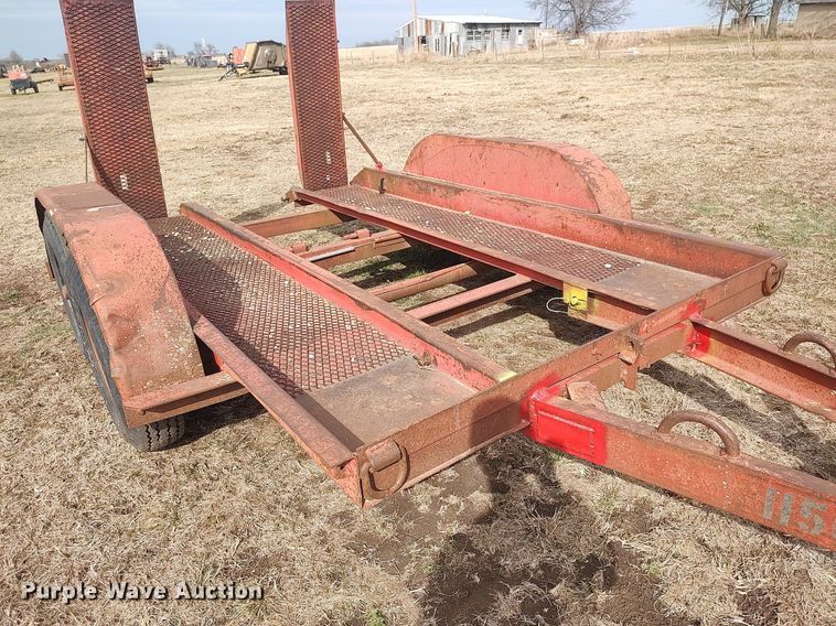 image for item DQ5750 Shop built  utility trailer
