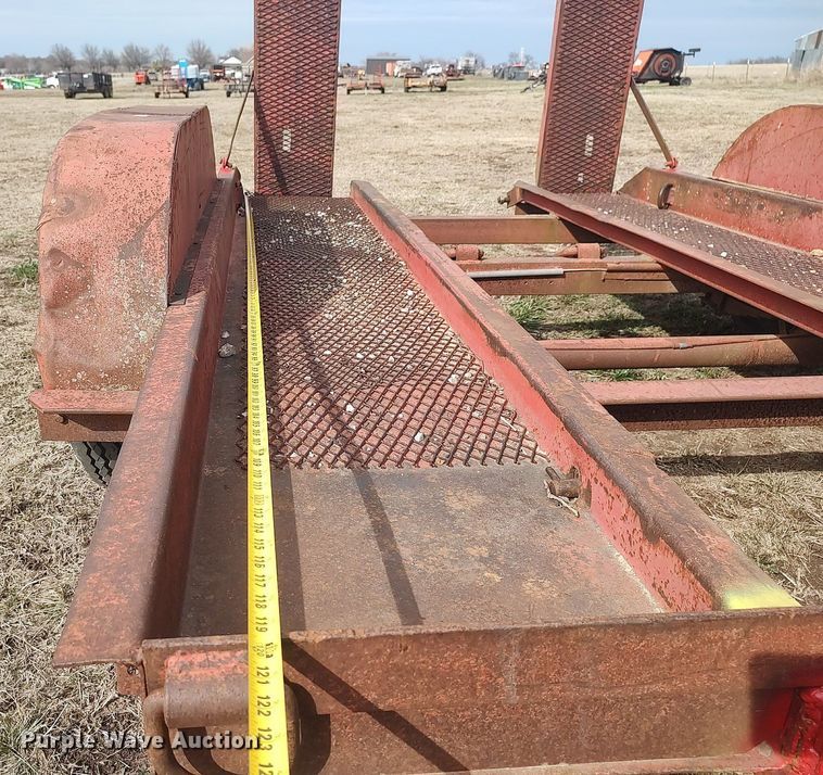 image for item DQ5750 Shop built  utility trailer