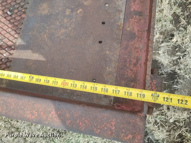 image for item DQ5750 Shop built  utility trailer