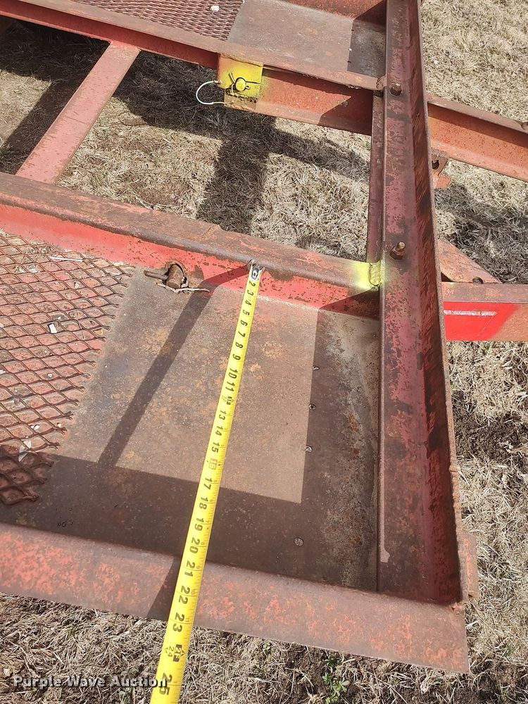 image for item DQ5750 Shop built  utility trailer