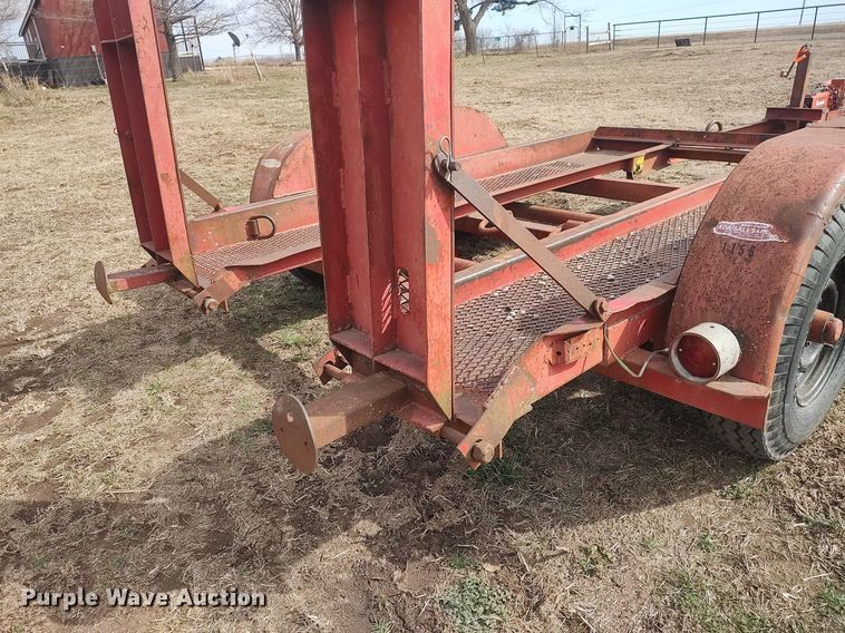 image for item DQ5750 Shop built  utility trailer