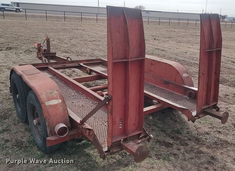 image for item DQ5750 Shop built  utility trailer