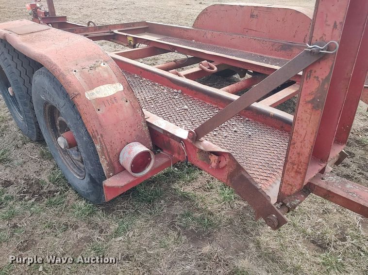 image for item DQ5750 Shop built  utility trailer
