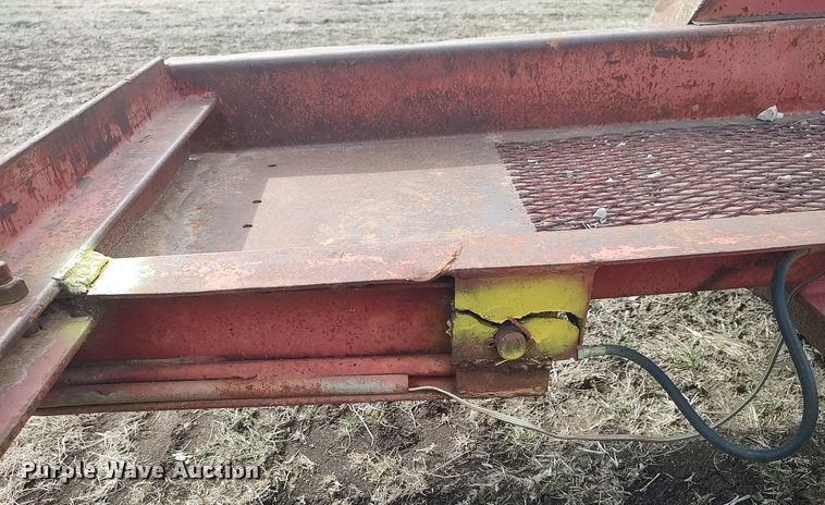 image for item DQ5750 Shop built  utility trailer