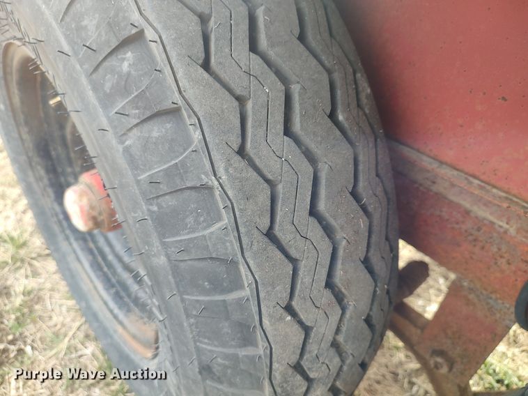 image for item DQ5750 Shop built  utility trailer