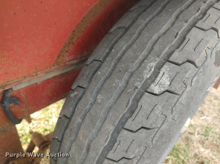 image for item DQ5750 Shop built  utility trailer