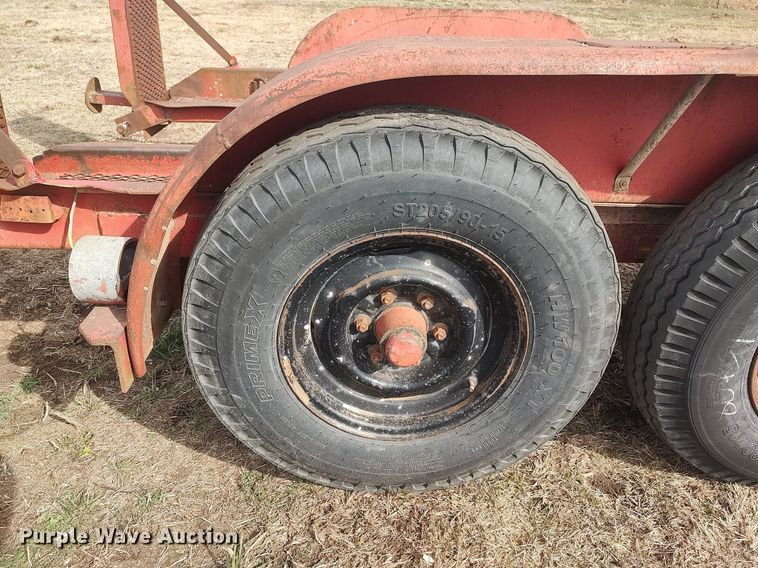 image for item DQ5750 Shop built  utility trailer