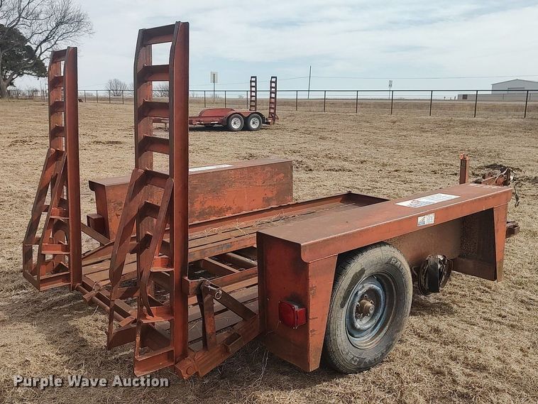 image for item DQ5751 Shop built  utility trailer
