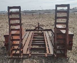 image for item DQ5751 Shop built  utility trailer