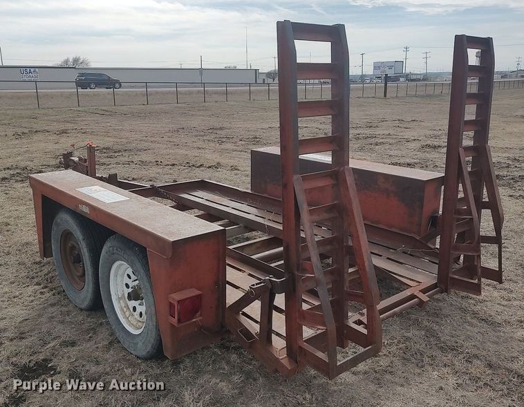 image for item DQ5751 Shop built  utility trailer