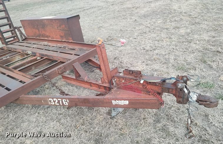 image for item DQ5751 Shop built  utility trailer