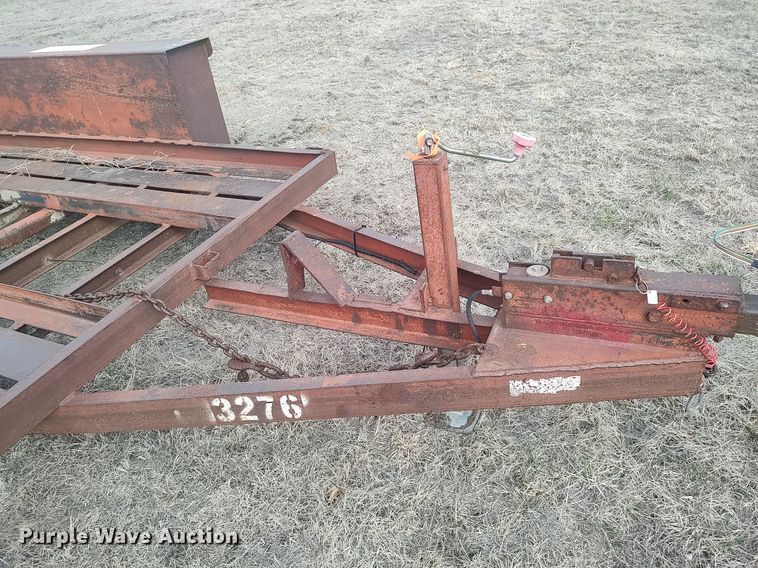 image for item DQ5751 Shop built  utility trailer