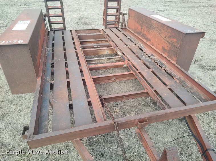 image for item DQ5751 Shop built  utility trailer