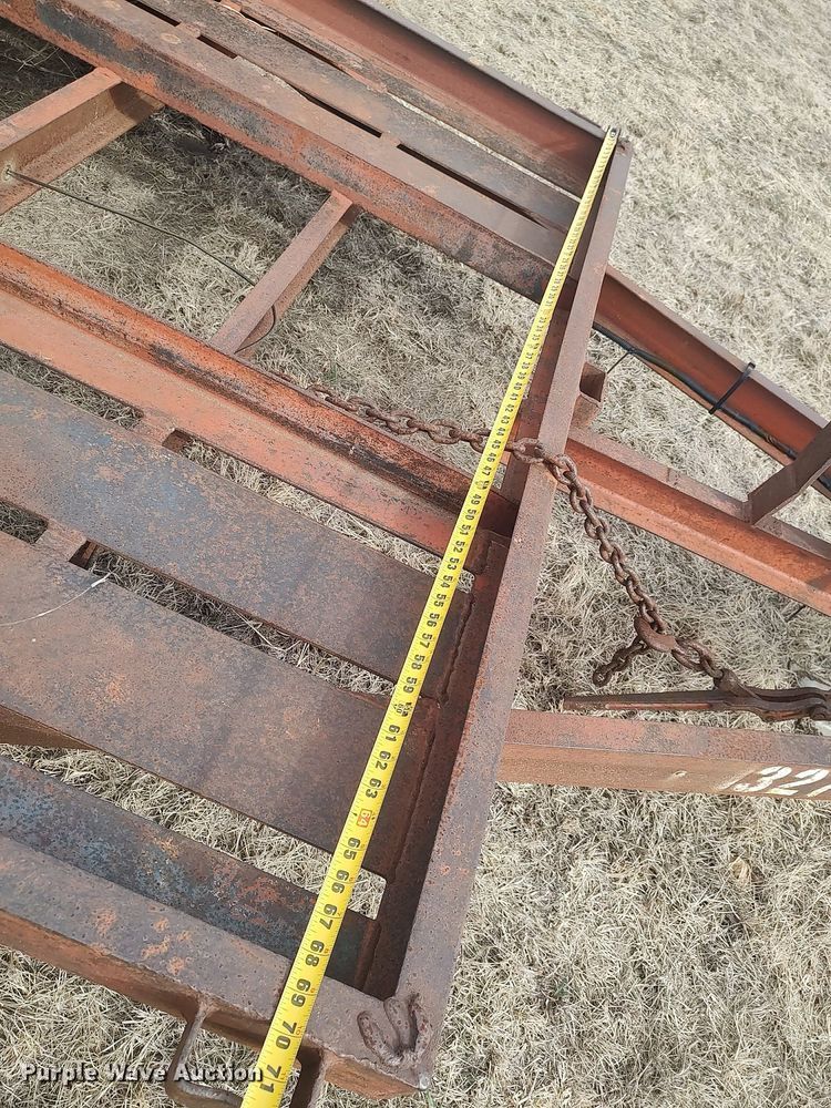 image for item DQ5751 Shop built  utility trailer