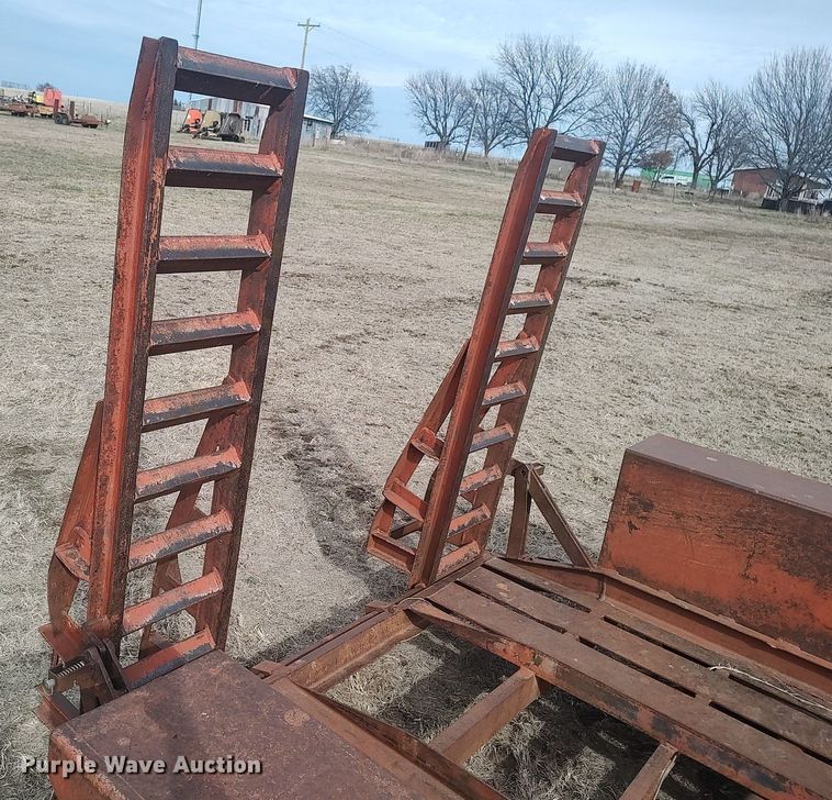 image for item DQ5751 Shop built  utility trailer