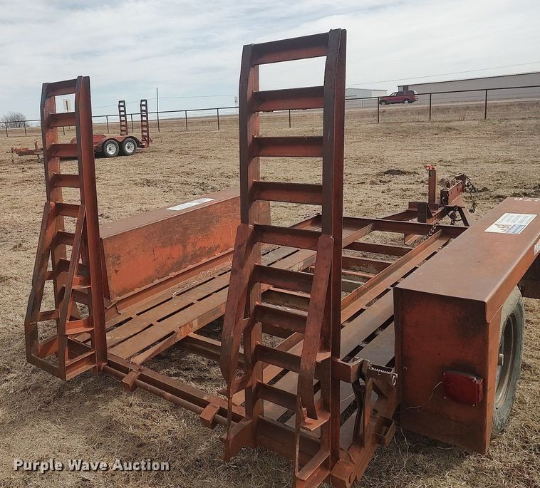 image for item DQ5751 Shop built  utility trailer