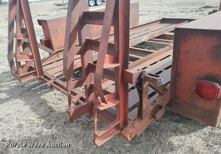 image for item DQ5751 Shop built  utility trailer